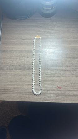 14k Mikimoto Blue Lagoon Freshwater Pearl Necklace  