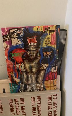 Basquiat Art Canvas Ready To Hang