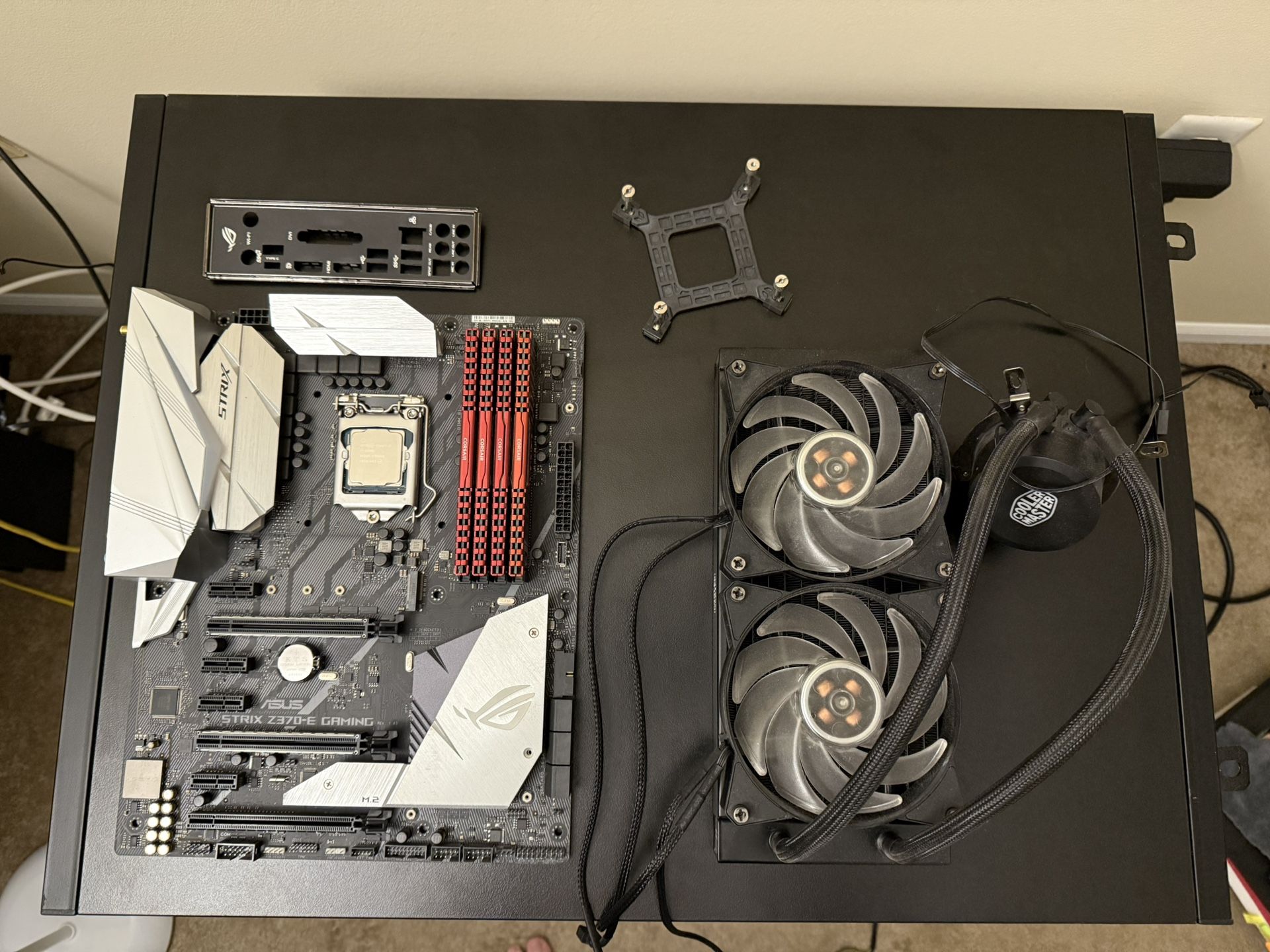 PC Parts (CPU, CPU Cooler, GPU, Ram, Motherboard)