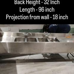 Commercial bar Sink 
