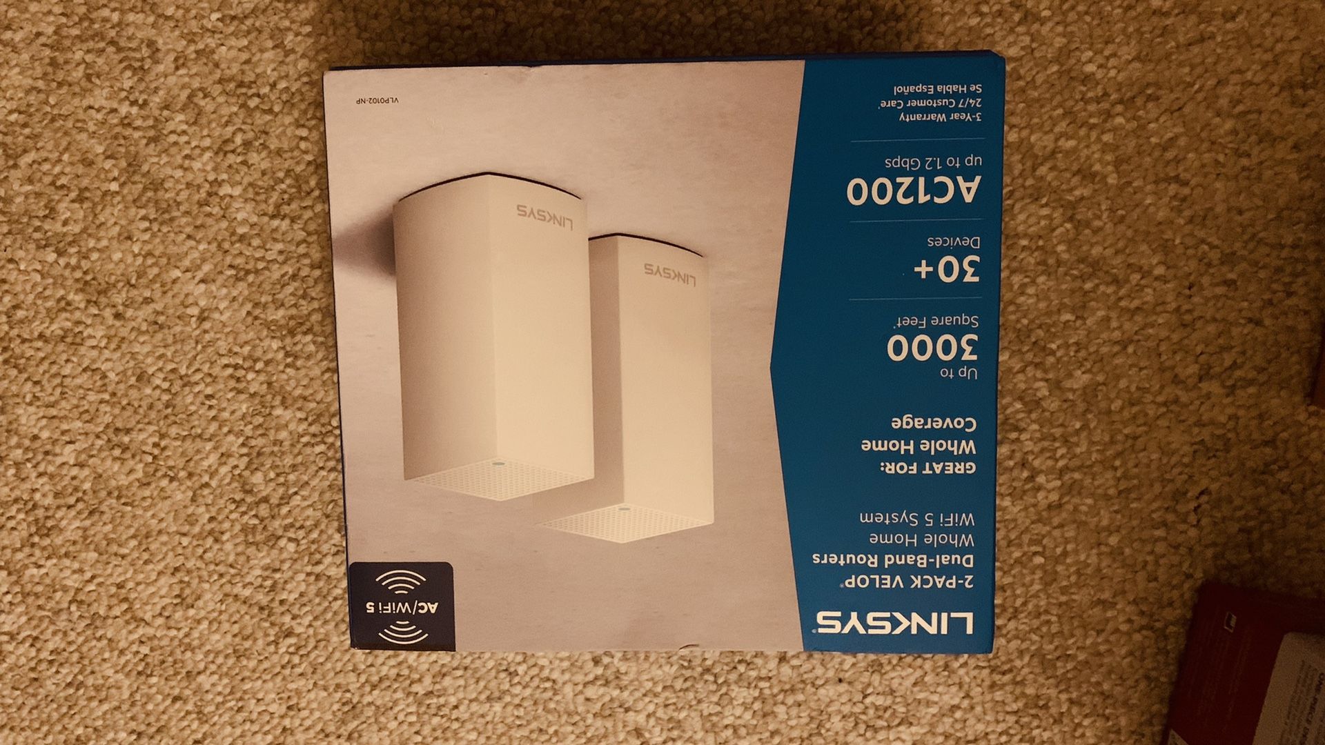 Linksys 2 pk Velop Dual Band Routers