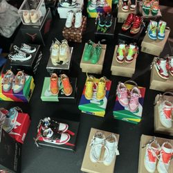 Brand New Sneaker Keychains