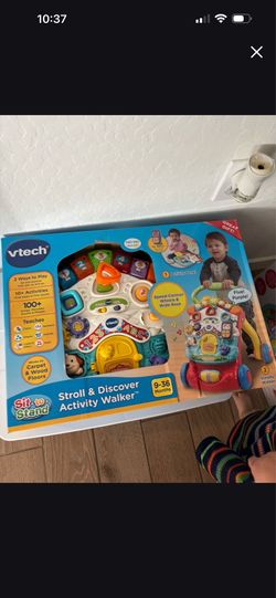 V-tech Baby stand up walker