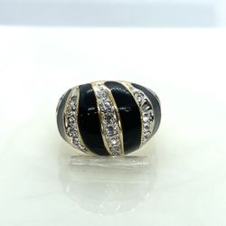 Called Enamel Vintage fashion Ring