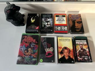 Vhs horror movie lot Halloween