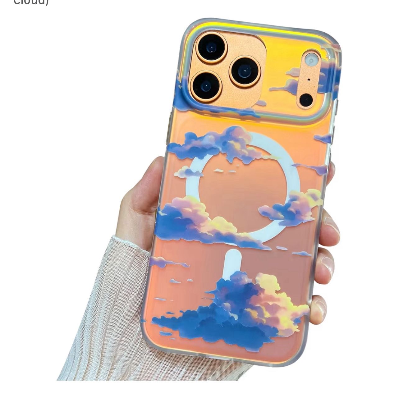 Brandnew iPhone 17 Pro Case Cute, Compatible with Magsafe, Stylish Rainbow Phone Case