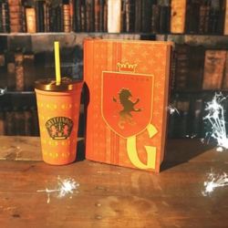movie exclusive Harry Potter popcorn bucket gryffindor Hogwarts tumbler
