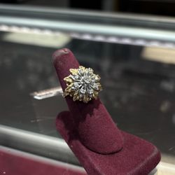 14k Flower Ring