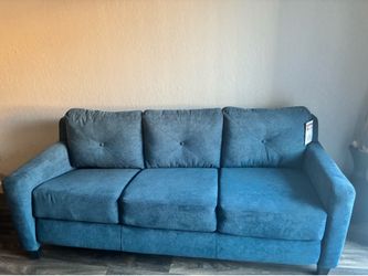 Blue couch for sale like new