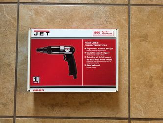 Hard to find, JET air/pneumatic screwdriver/driver/drill, 1/4 hex, .5hp air motor