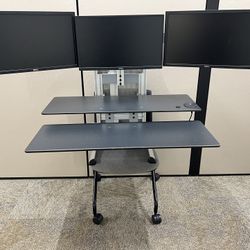 Innovative One Touch Ultra Sit Stand Workstation 700-FCG-1(contact info removed)-03