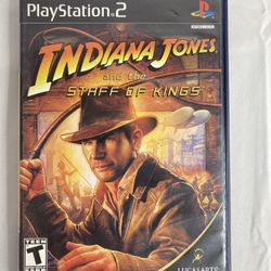 PS2 Indiana Jones And The Staff Of Kings CIB