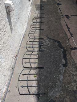 FENCE Iron Metal 10 Pieces 16' Feet
