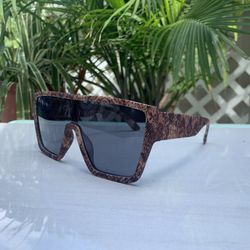 Snake skin women sunglasses