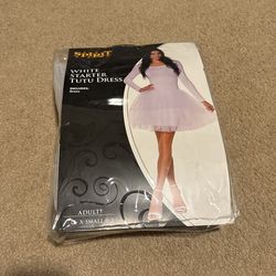 White Starter Tutu Dress