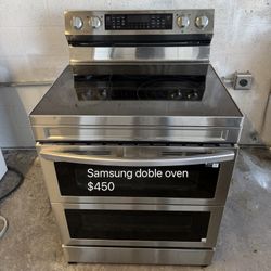 Samsung Double Oven Stove Range 