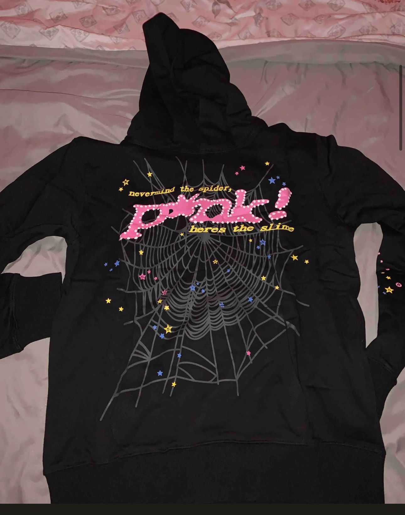 spider hoodie (black)