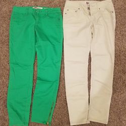 Jrs 3 So Cream Lime polka dot LEI Ashley low-rise green items 2. Lot 04