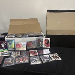 Cleaning Out Storage Baseball Football Cards 