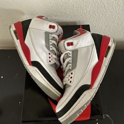 Jordan 3 Fire Red (2013) Size 10