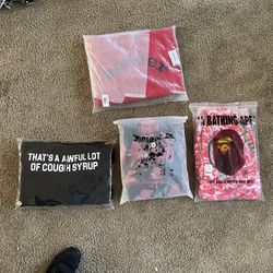 Sp5der, ALOCS, Bape, Asaali Jackets 