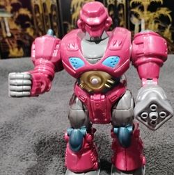 Red Revo Hap-P-Kid M. A.R.S. motorized Attack Robo Squad Action Figure