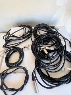 DJ Speaker cables