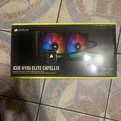 CORSAIR - iCUE H115i ELITE CAPELLIX CPU Cooler - Black