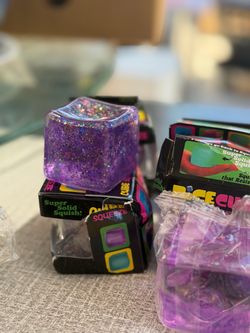 Dice Cube Super Solid Squish Toys