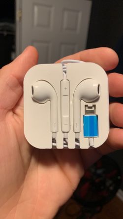 iPhone earbuds(lightning cable)