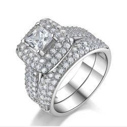 Sterling Silver Ring Set 