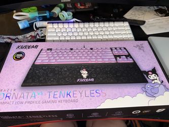 Kuromi Razer ornata v3 tenkeyless keyboard