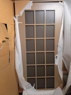 36x80 security door swing out to the left hand, available now