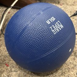 15 Lbs Medicine Ball And Resistance Band 