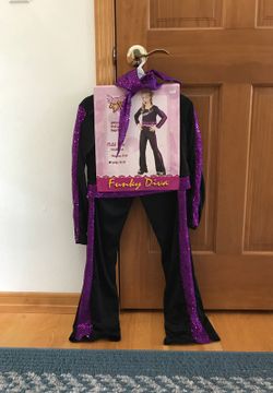 Funky Diva costume includes top, pants and scarf - size large 12-14