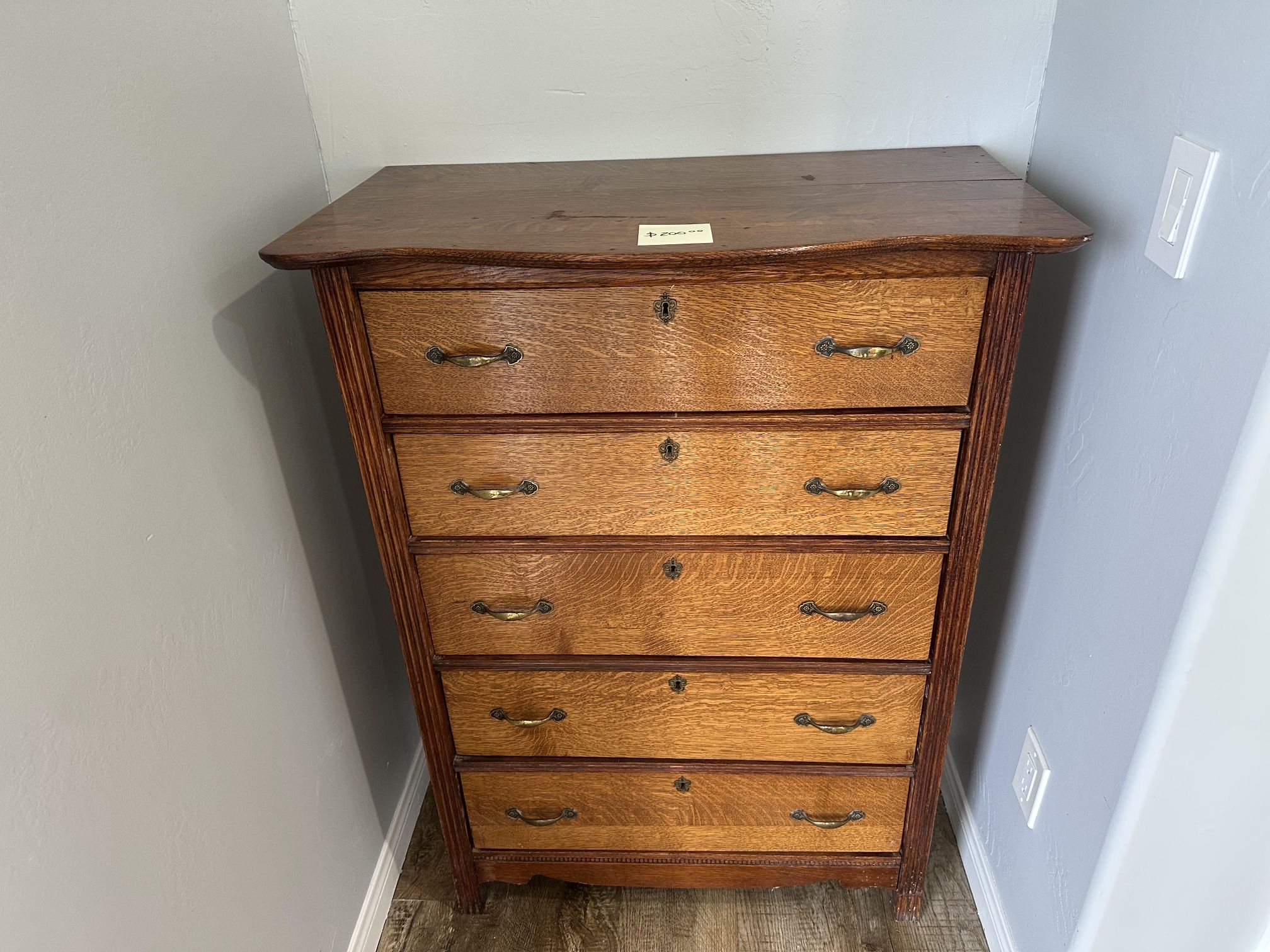 Rare Antique Wood Dresser 1900’s