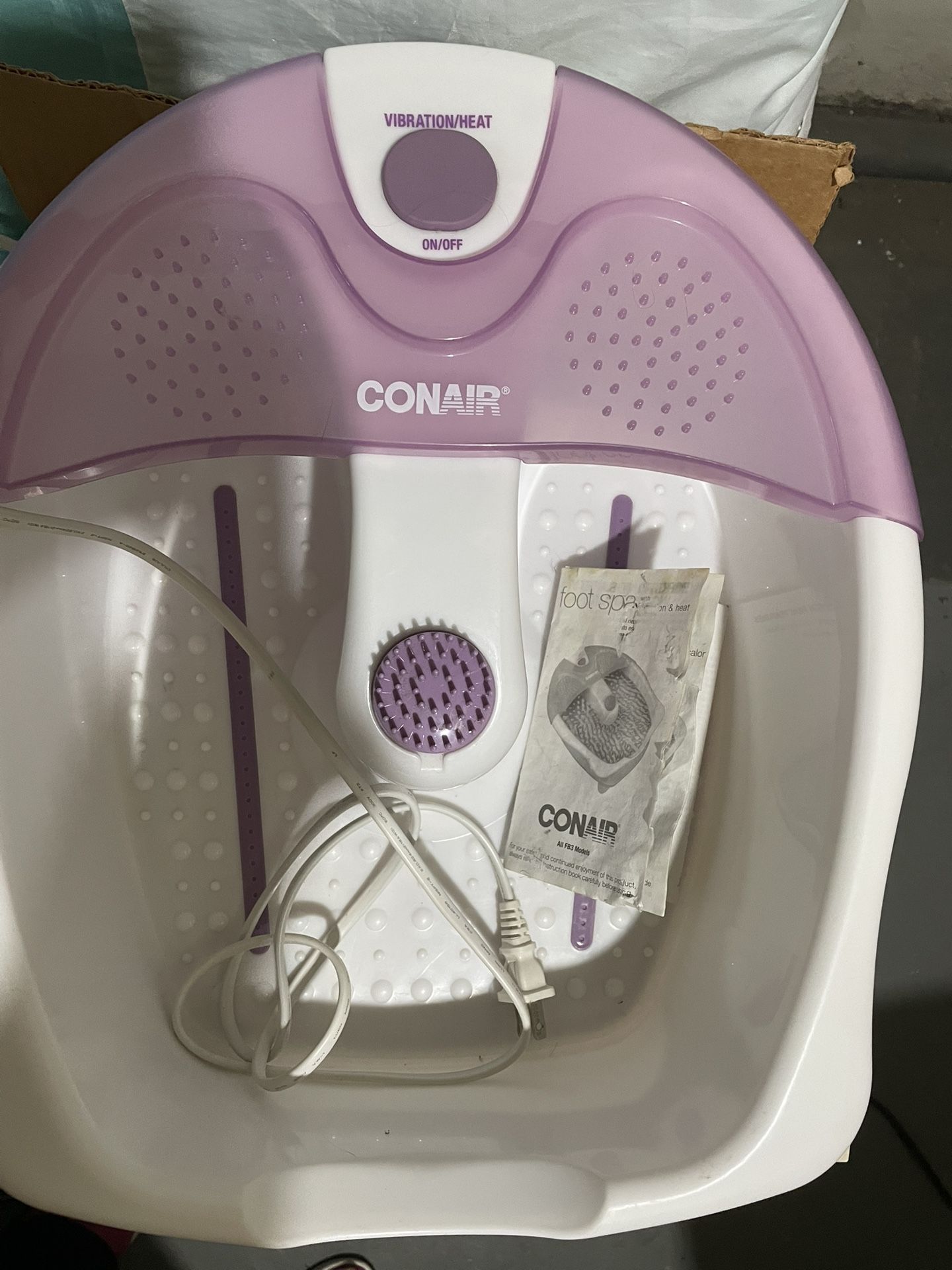Pending pickup - Free Foot Spa