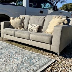Ryler Steel Light Gray Sofa From Signature Design By Ashley Including Delivery