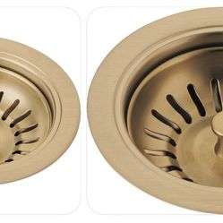 🔥 BARGAIN! New Delta Champagne Bronze Sink Drain - $85 (MSRP $202