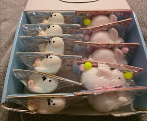Seal and bunny squishies