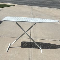Iron board no ironing pad