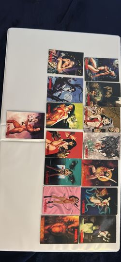 Vampirella Trading Card Lot – 15 Vintage Comic Art Cards