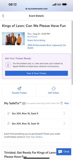 Kings Of Leon Kia Forum