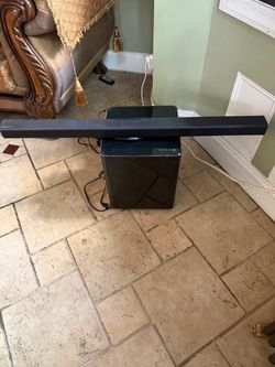 Samsung soundbar + soundwoofer