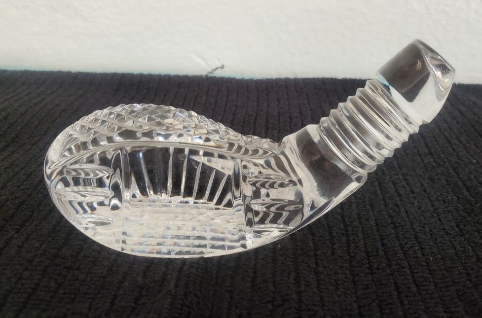 VINTAGE RETIRED WATERFORD CRYSTAL GOLF CLUB HEAD MINT
