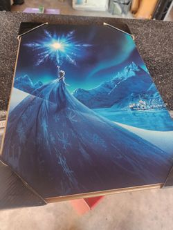 Frozen Picture Plaque