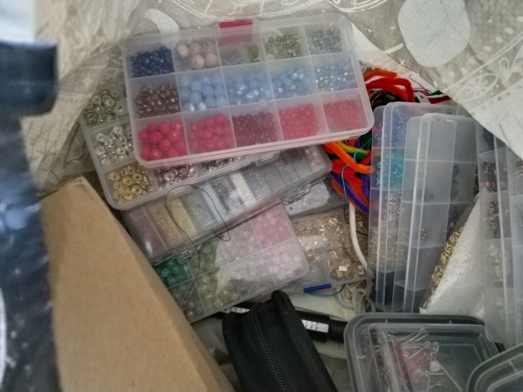 Jewelry Making Stuff(Moving Sale)