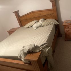 Bedroom SET (Real Wood) $300 Or Best Offer