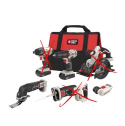 Porter Cable 20V 3-piece Tool Kit