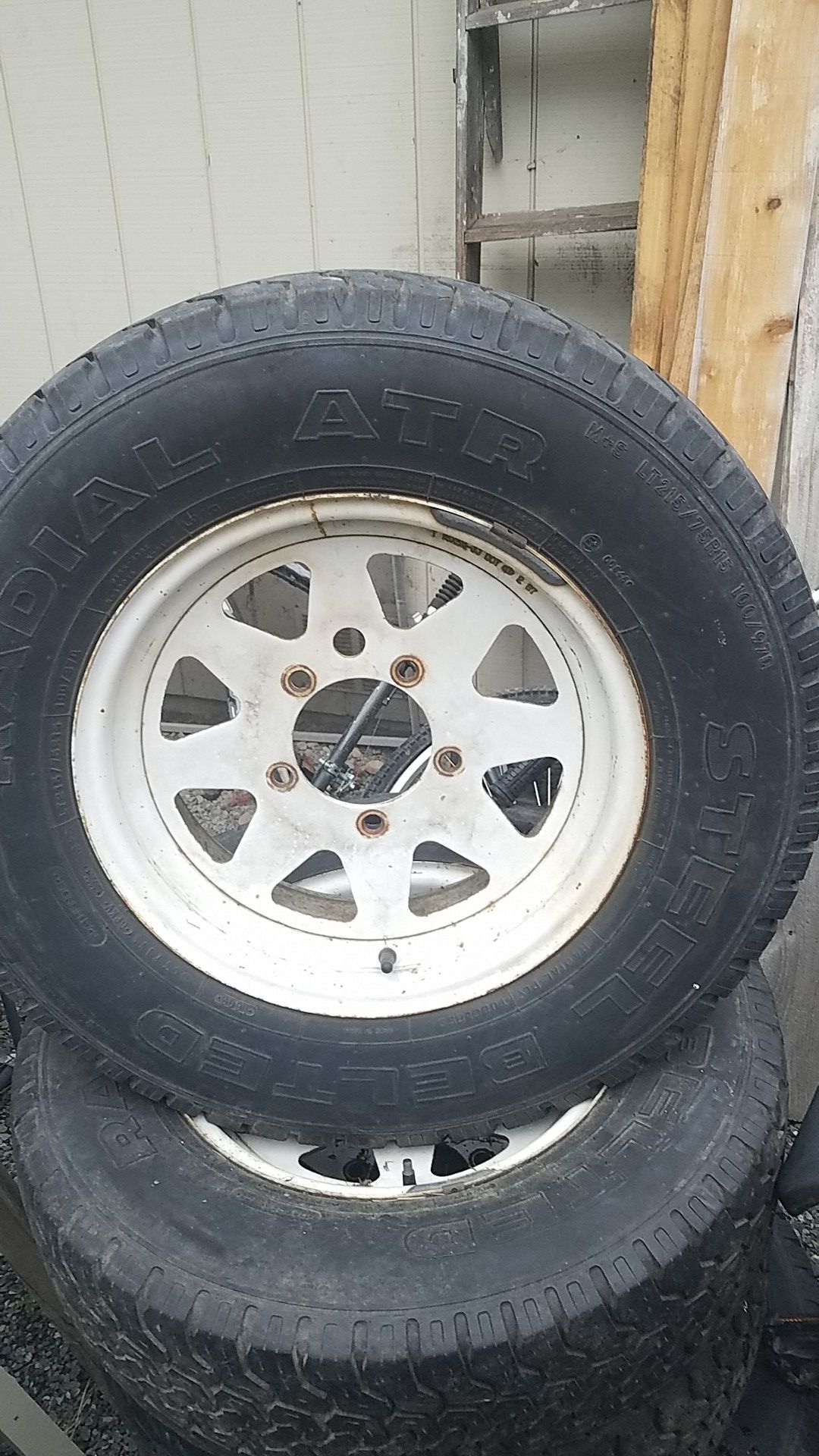 Samurai/Ford wagon wheels tires